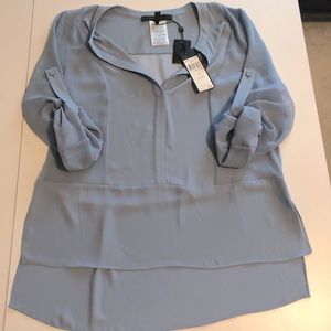 BCBGeneration “Liberty” V neck Blouse